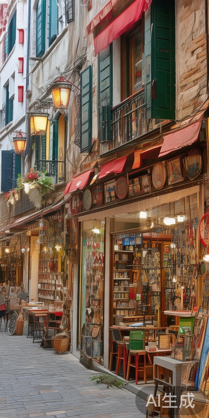 特色小店与文化展演进一步丰富了威尼斯斯人的文化层次